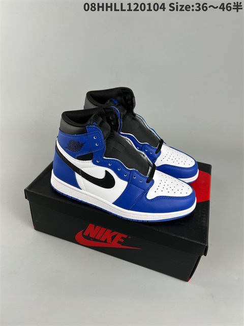 women air jordan 1 shoes HH 2023-2-8-015